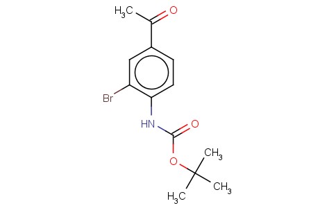 (4-ACETYL-2-BROMO-PHENYL)-CARBAMIC ACID TERT-BUTYL ESTER